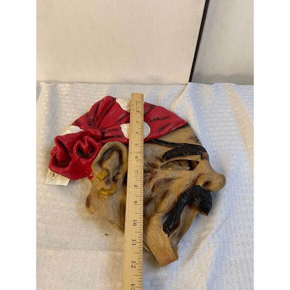 Pirate Halloween Adult Costume Mask 2003 Kmart - Picture 6 of 6